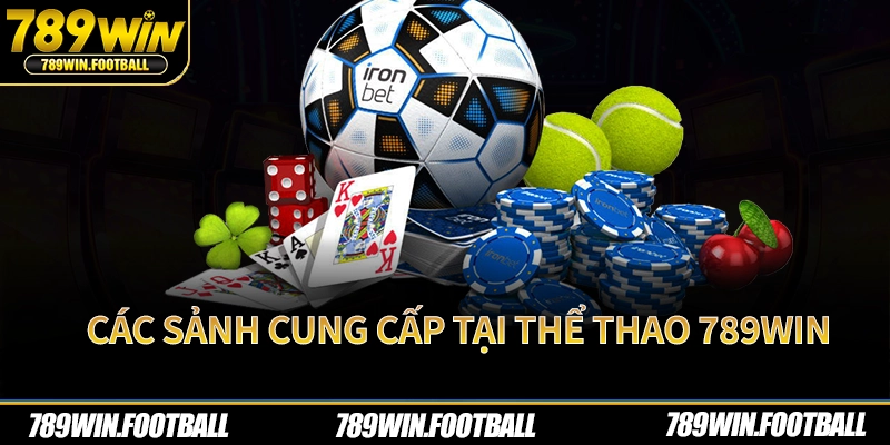 Các sảnh cung cấp tại thể thao 789Win